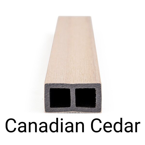 NewTechWood Screening Hollow 56x32x5400 Canadian Cedar